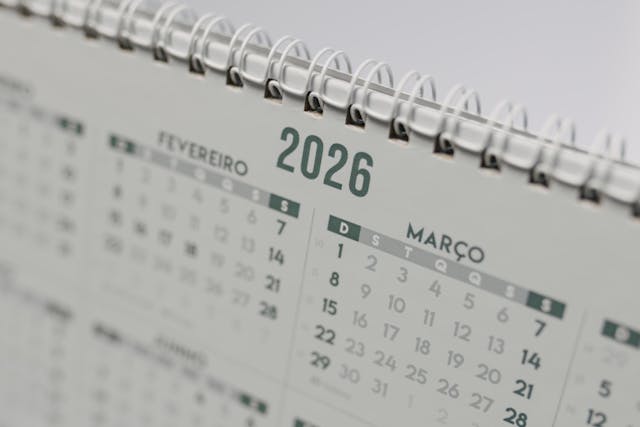 calendario 2026