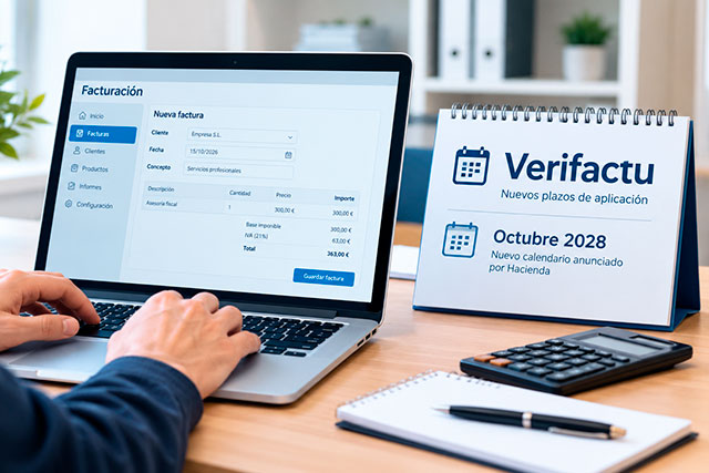 aplazamiento Verifactu 2028